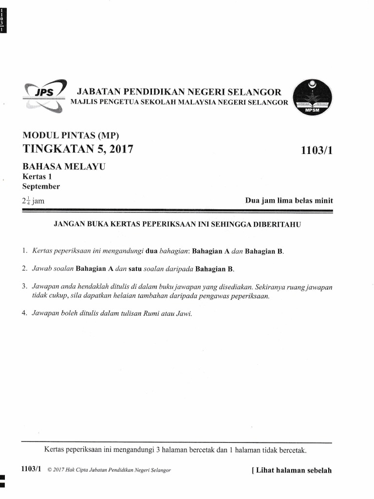 Modul Pintas Selangor 2018 Weeepsa