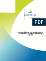 Norma Tecnica NDEE01 - Fornecimento de Energia Eletrica em Media Tensao