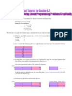Solving Linear Programming Problems Graphically