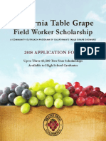 Ca Field Worker Scholarship