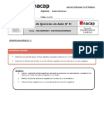 Guía de Ejercicios # 11 Electromagnetismo