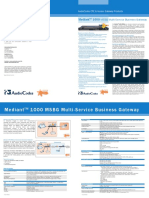 1a - Mediant 1000 MSBG Datasheet