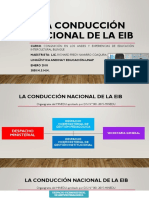 La Conducción Nacional de La Eib