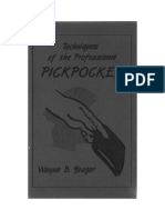 Wayne B Yeager-Techniques of The Professional Pickpocket