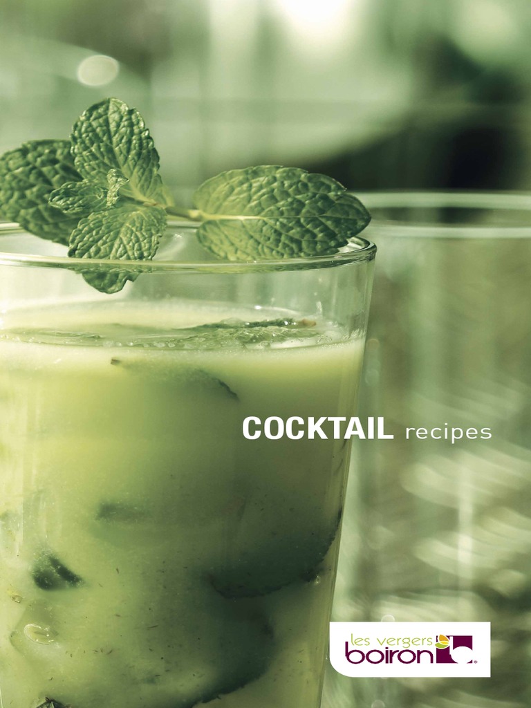 Cocktail Recipes PDF Lime (Fruit) Cocktails