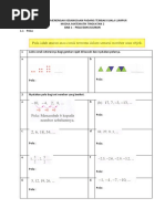 Soalan Rumus Algebra Tingkatan 2 - Persoalan x