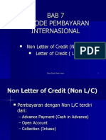 Letter of Credit