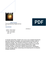 Ip Storage Networking Straight To The Core