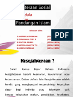 Kesejahteraan Sosial Dalam Pandangan Islam