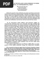 The Effect of Myopia and Loss Aversion on Risk Taking an Experimental Test