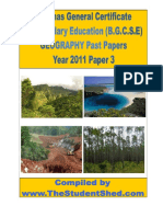 Geography 2011 Paper 3 Red Sec PDF