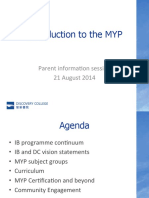 Introduction MYP