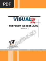 Microsoft Access 2003: The Complete