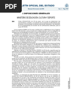 El BOE publica las características de la prueba de acceso a la Universidad