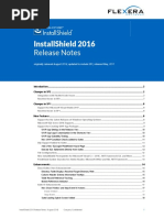 InstallShield2016PremierProfessional ReleaseNotes PDF