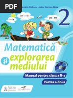 Matematica Si Explorarea Mediului. Manual Pentru Clasa A II-a (Partea A II-a)