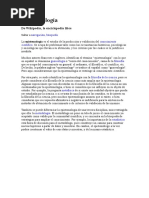 Epistemología