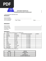 Surat Kebenaran Ibu Bapa Standard Jabatan Pelajaran Selangor