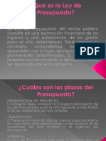 Presupuesto Fiscal Chileno