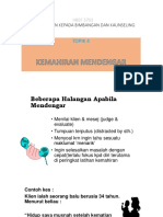 Topik 4 Kemahiran Mendengar