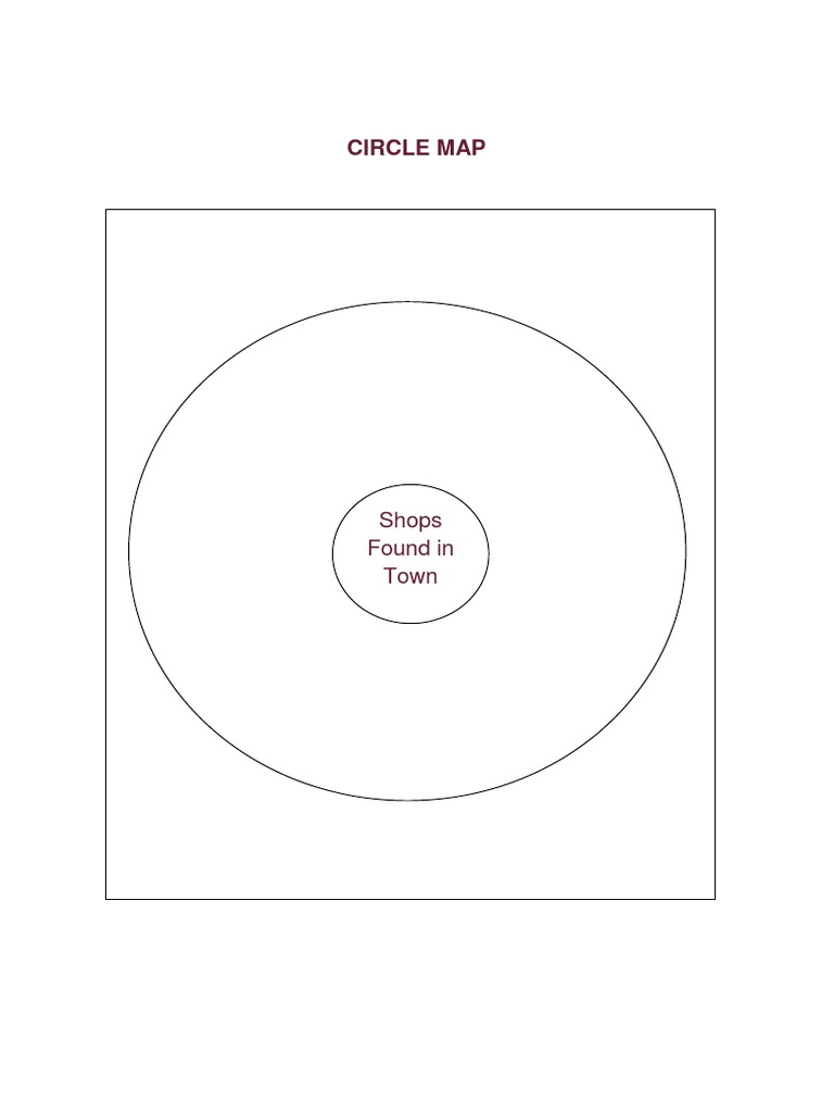 CIRCLE MAP Shops Fornd | PDF
