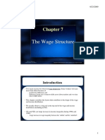 The Wage Structure