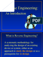 Reverse Engineering:: An Introduction