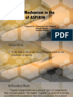 Reaction Mechanism in the Synthesis of ASPIRIN.pptx