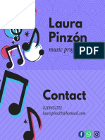 Music Pro Laura Pinzón Contact