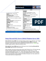 Setup Microsoft SQL Server 2000 Di Windows Server 2003