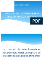 Formulario de Cliente-proyecto.