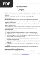 12 Chemistry Notes Ch03 Electrochemistry