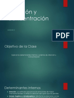 Clase 6 Atención y Concentración