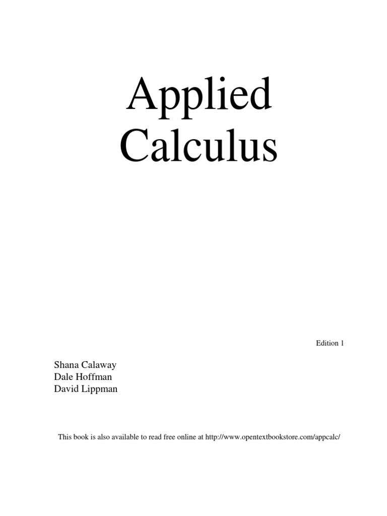 applied calculus-solution manual.pdf | Function (Mathematics) | Variable  (Mathematics)