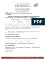 Cy8151 Engineering Chemistry Unit-I Watertechnology 1. 2 - Hardness of Water - Types - Expression of Hardness - Units 1.2. Hard Water