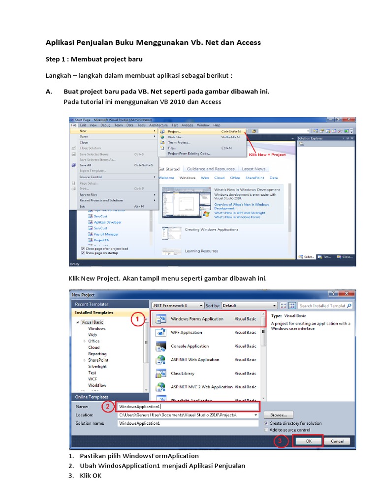 Aplikasi Penjualan Buku dengan VB.Net | PDF