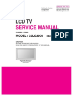 Lg Ld84a Chassis 32lg2000 Lcd Tv Sm
