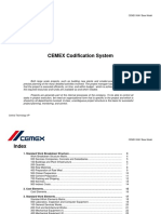 CEMEX Codification System: A Standardized Approach