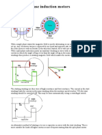 AC Single Phase Induction Motors