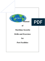 APEC Draft Manual of Maritime Security Drills and Exercises For Port Facilities - Version 1 (Apr 2008)