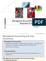 Chap 001 Managerial Accounting