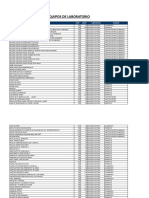 Equipos de Laboratorio Almacen Central