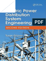 Turan Gonen, Electric Power Distribution System Engineering, Second Edition 2008 PDF