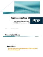 Troubleshooting Bgp