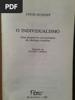 DUMONT LOIUS -  O Individualismo uma perspectiva antropológica da ideologia moderna.pdf