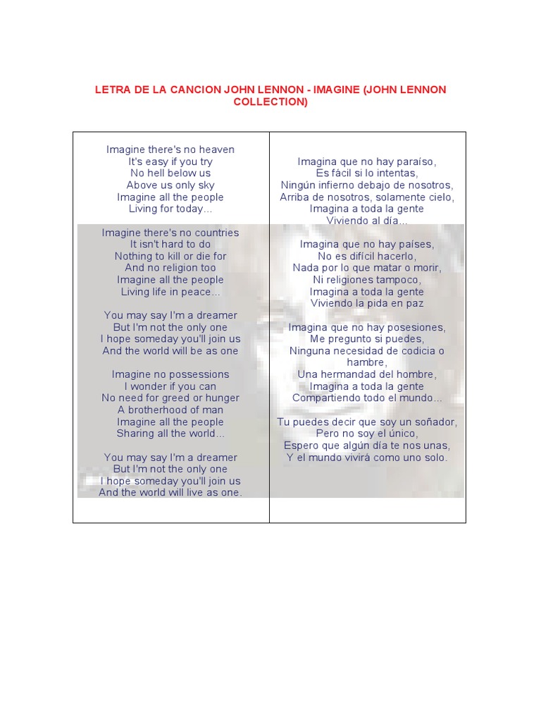 Letra y traducción de 