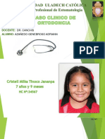 Caso Clinico Ortodoncia