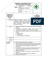 8.7.1.3 SOP Kredensial, Tim Kredensialbukti Bukti Sertifikasi Dan Lisensi