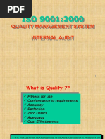 Quality Management System Internal Audit