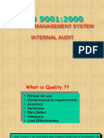 Quality Management System Internal Audit